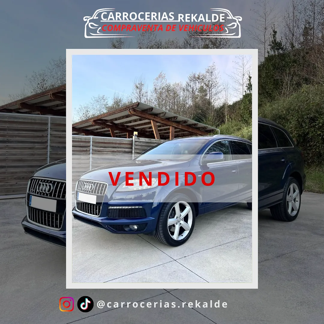 Audi Q7 Sline 7 plazas 2012